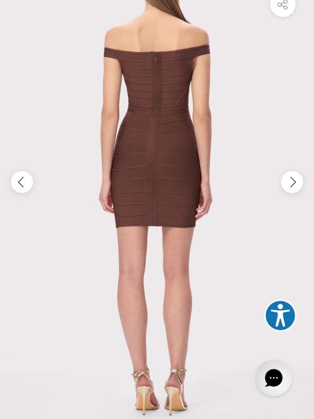 Herve Leger Rachel Bandage Mini Dress - Picture 4 of 5